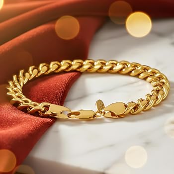 Classic Curb Link Bracelet – Gold & Silver