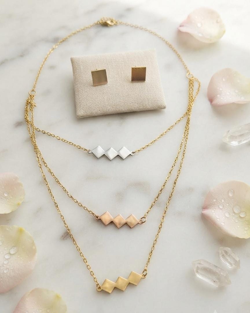 Celestia Luxe Layered Jewelry Collection