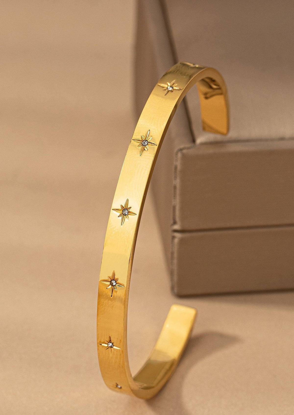 Starlight Cuff Bracelet - Zavyra Jewels