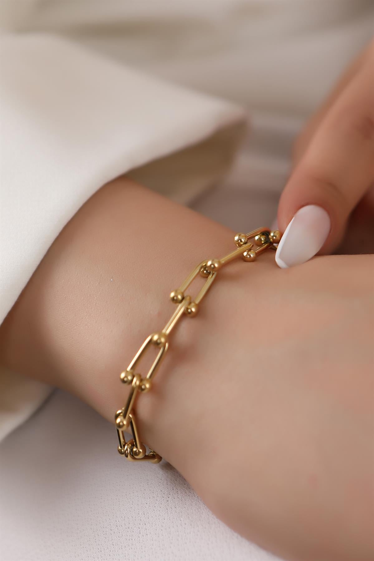 Golden Luxe Link Bracelet