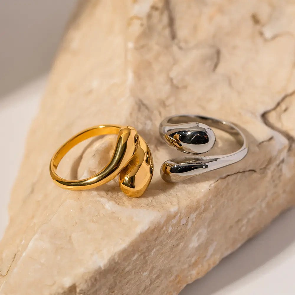 Bypass Ring - Zavyra Jewels