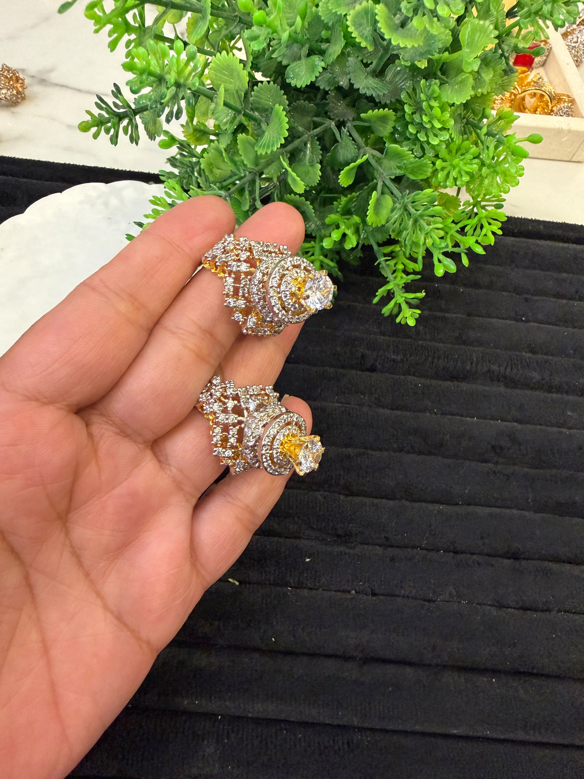 Royal Sparkle Statement Ring
