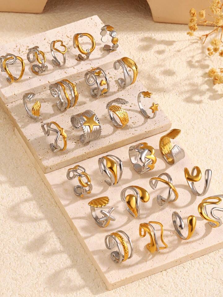 Royal Duo-Tone Ring Collection