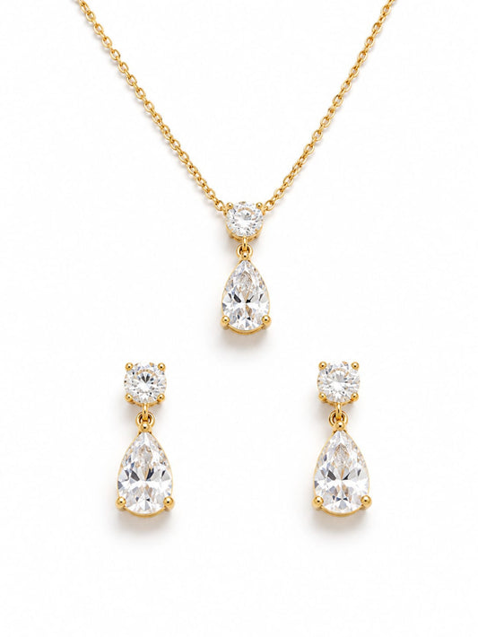 Teardrop Crystal Elegance Set