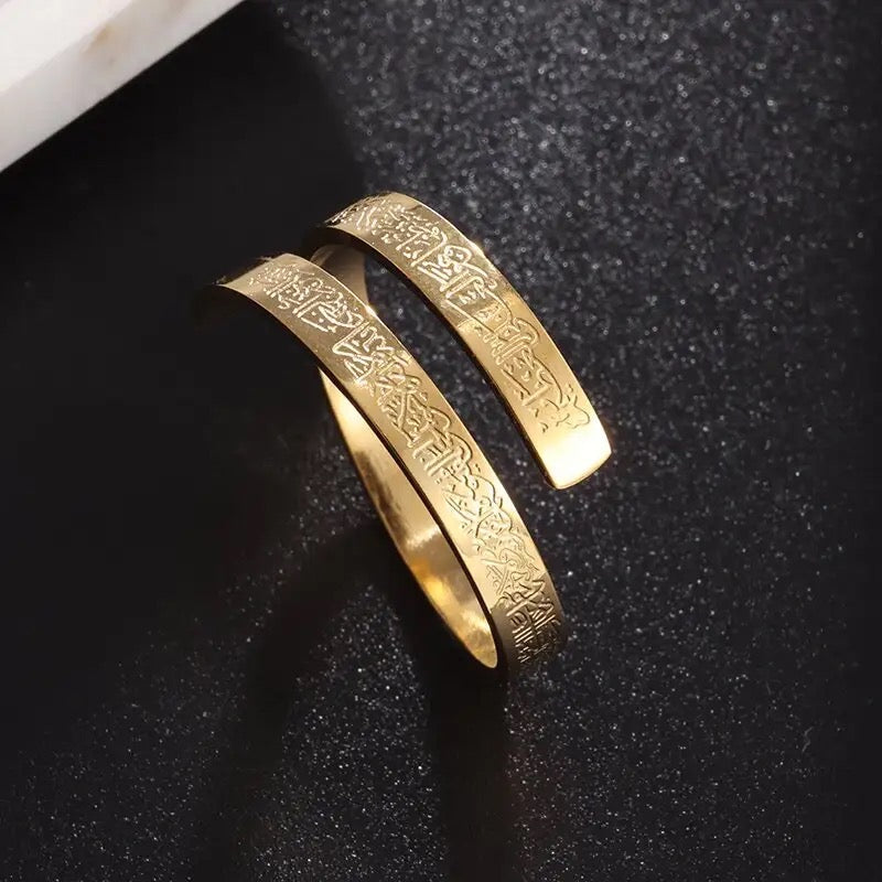 4 Qul Spiral Ring - Zavyra Jewels