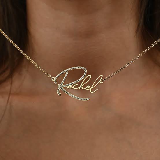 Signature Name Necklace - Zavyra Jewels (2)