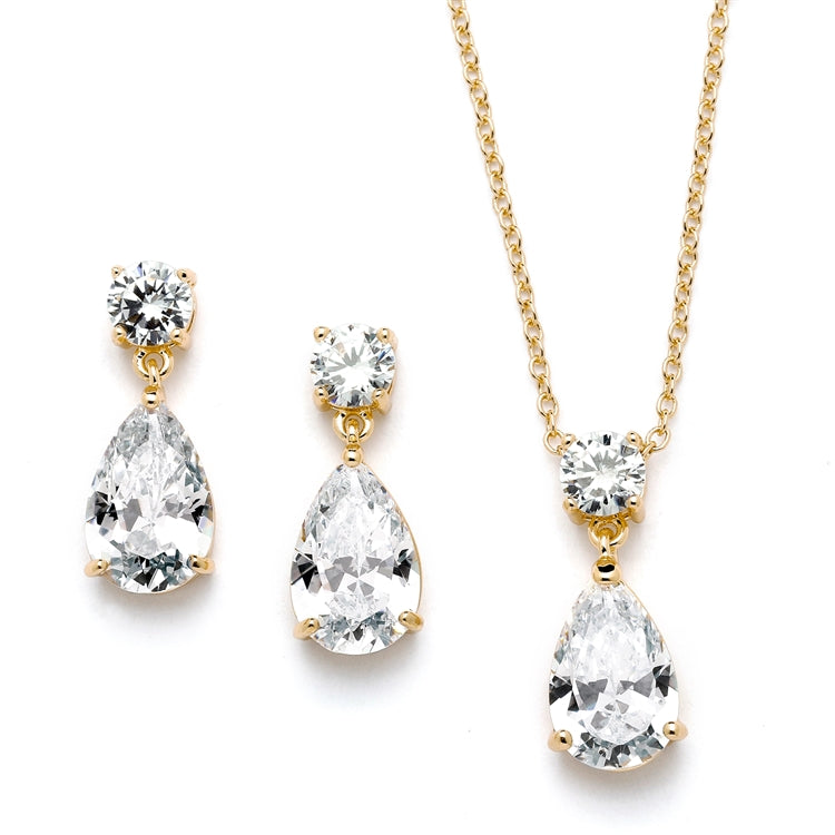 Teardrop Crystal Elegance Set