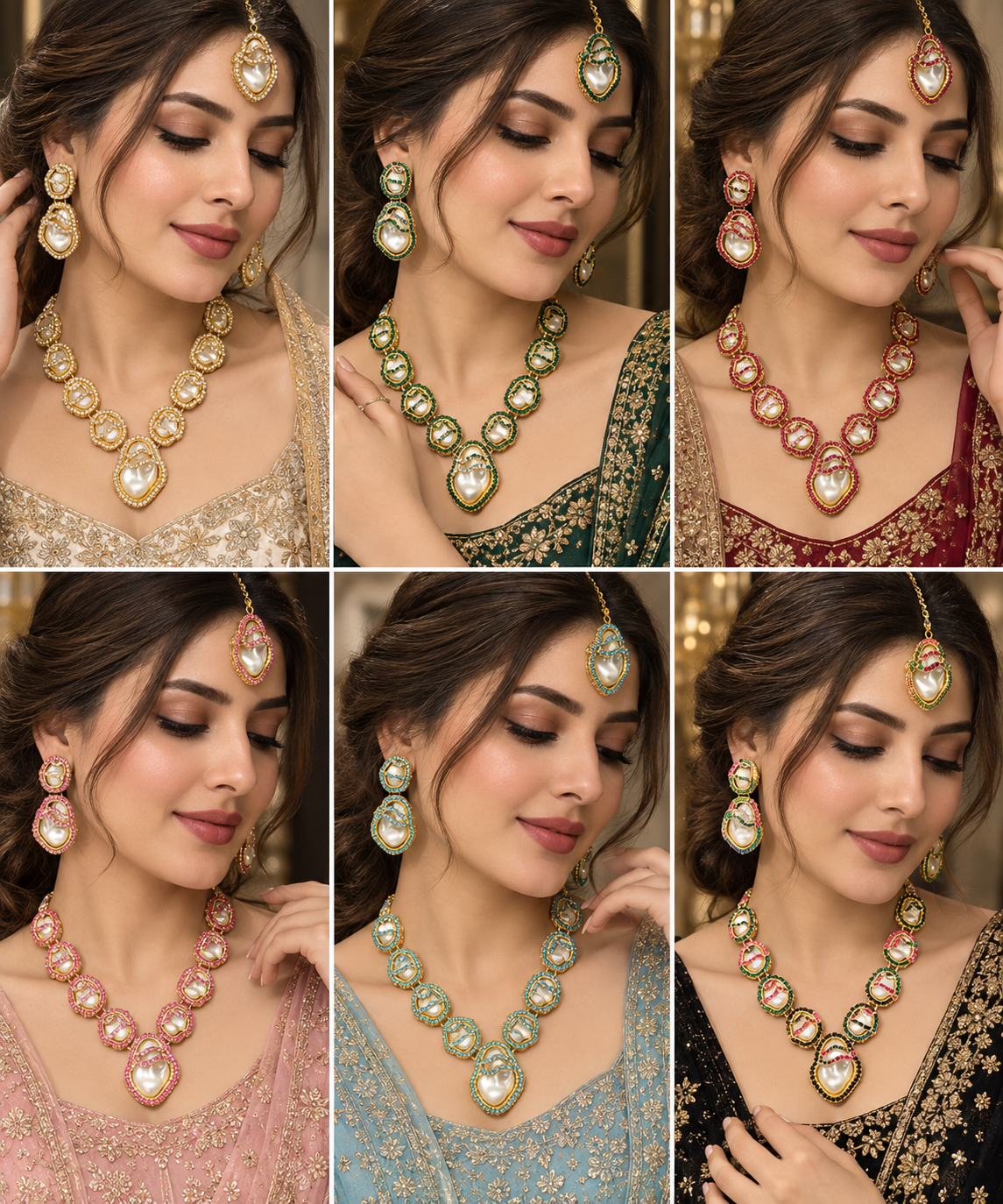 Turkish Pearl Jewelry Set - Zavyra Jewels