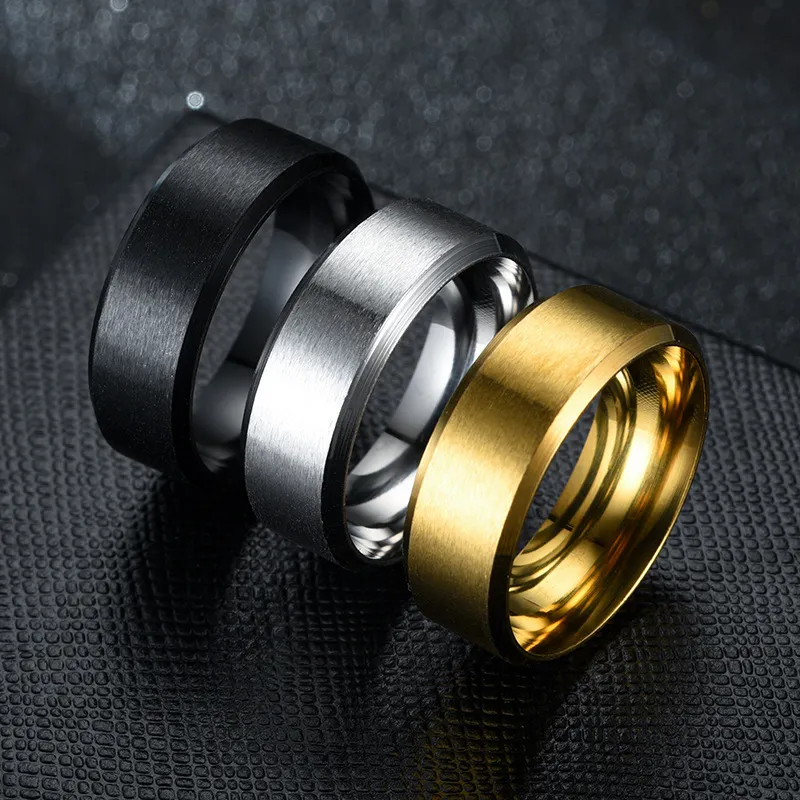 Classic Luxe Stainless Steel Ring - Zavyra Jewels