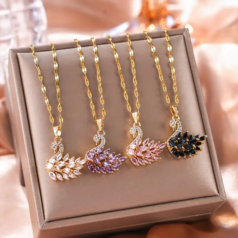 Royal Crystal Bloom Necklace