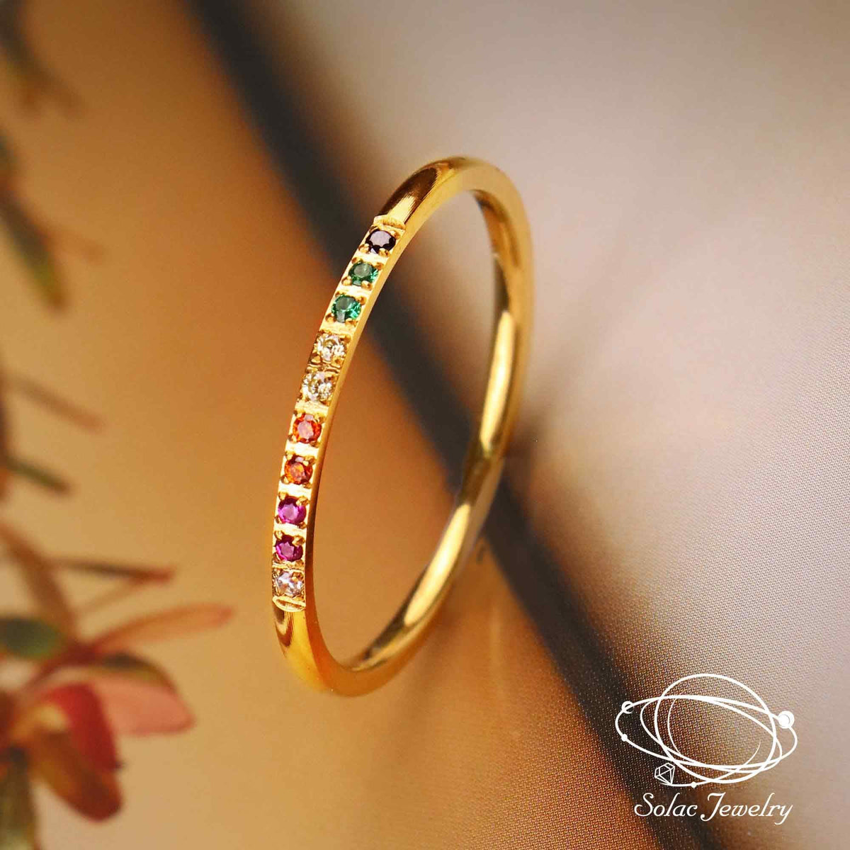 Rainbow Luxe Gemstone Cuff