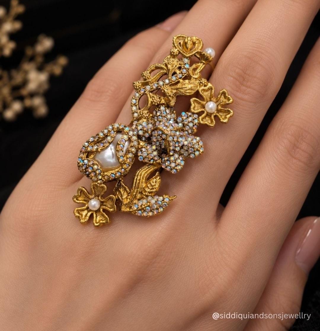 Turkish Style Heritage Ring - Zavyra Jewels