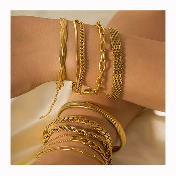 Royal Gold Bracelet Collection