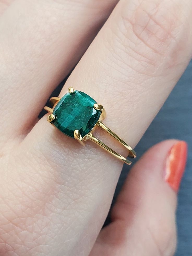 Emerald Royale Ring Collection – Zavyra Jewels