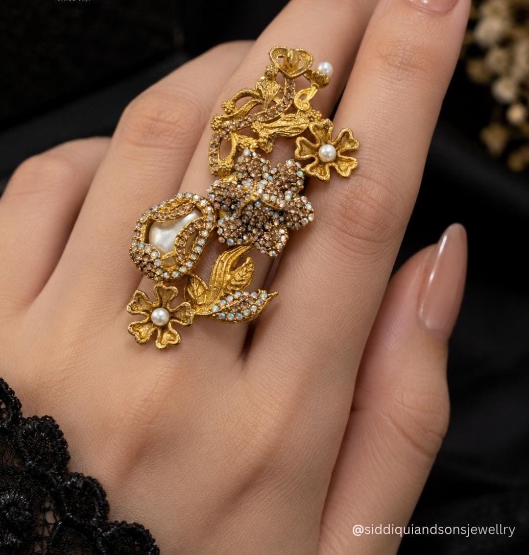 Turkish Style Heritage Ring - Zavyra Jewels