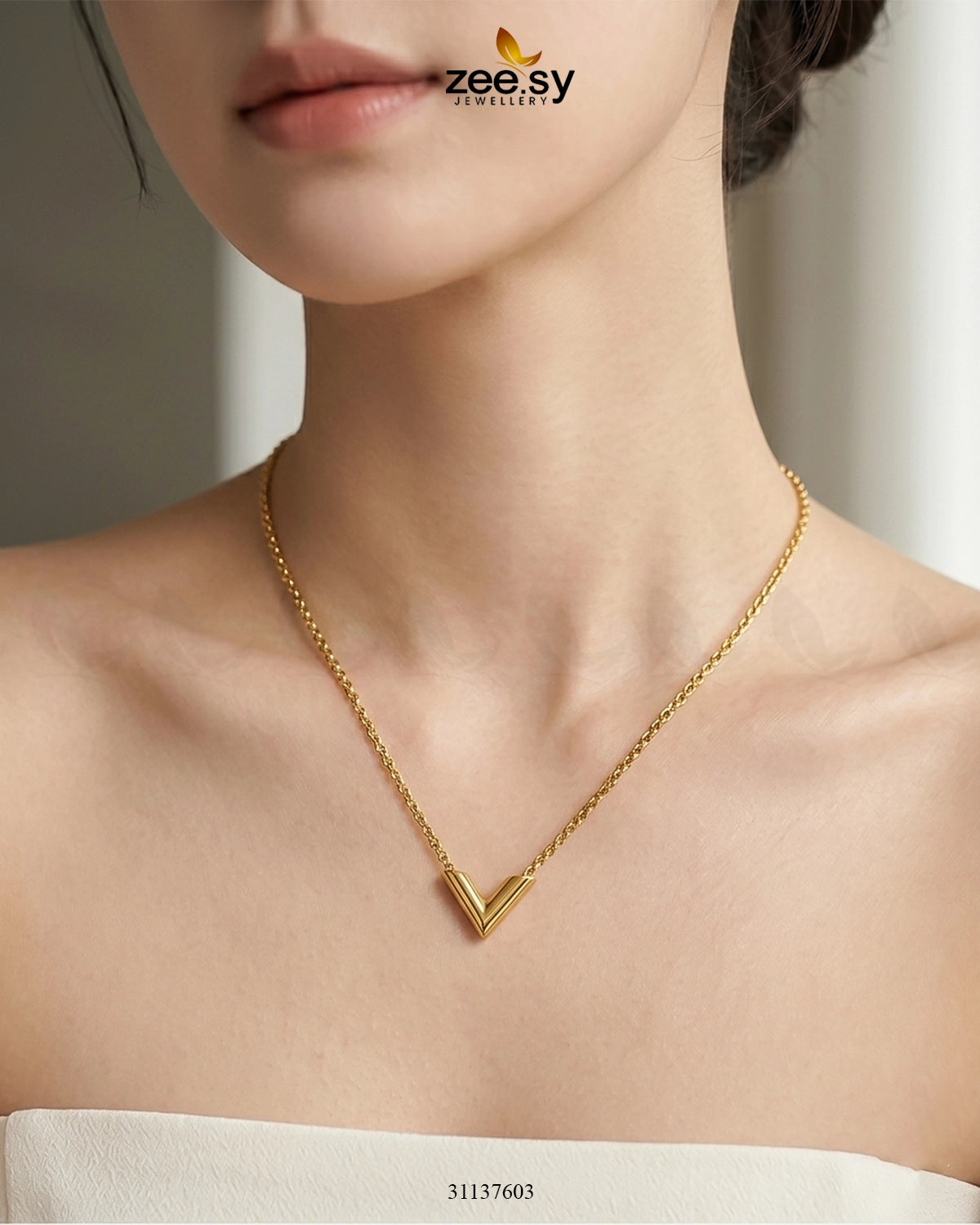 V-Line Minimalist Necklace
