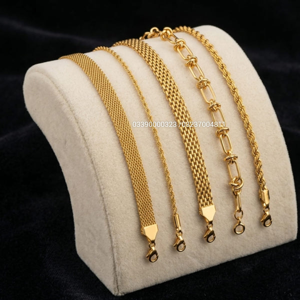Royal Gold Bracelet Collection