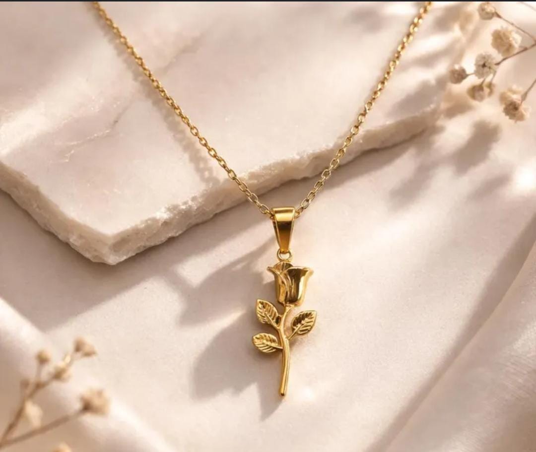 Midnight Rose Elegance Necklace