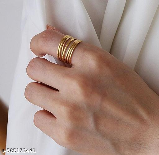 Multi-Layer Adjustable Ring - Zavyra Jewels