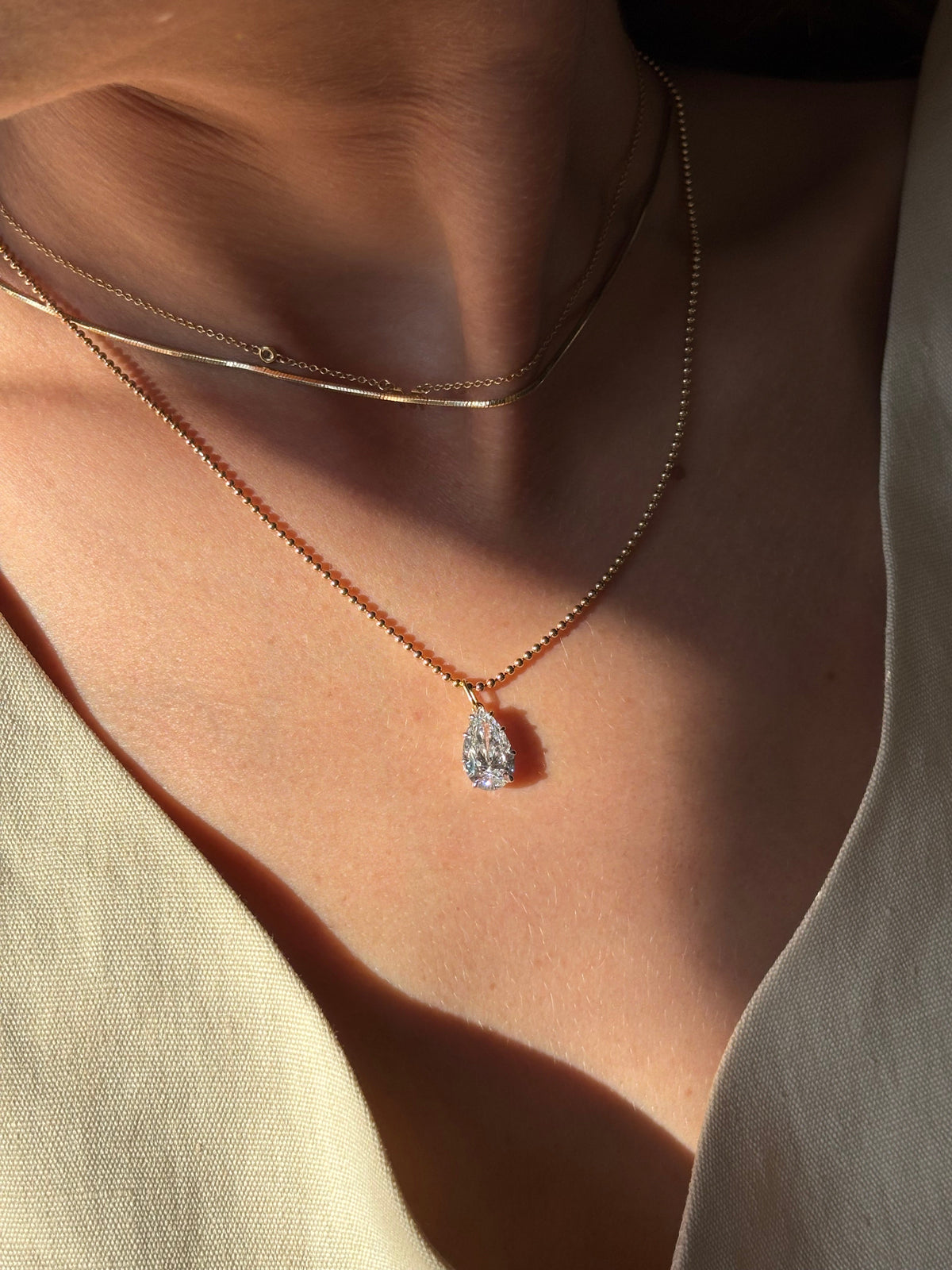 Teardrop Elegance Necklace