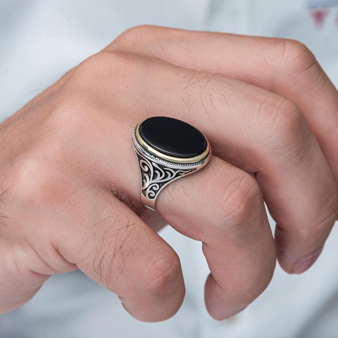 Classic Turkish 925 Silver Ring - Zavyra Jewels