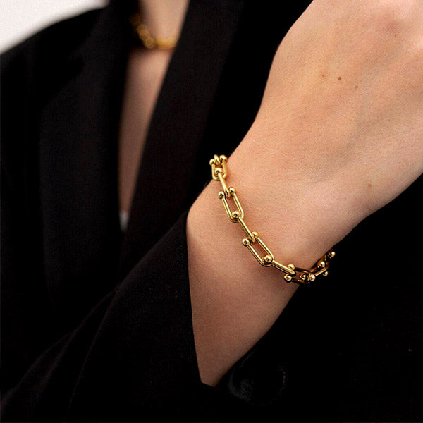 Golden Luxe Link Bracelet