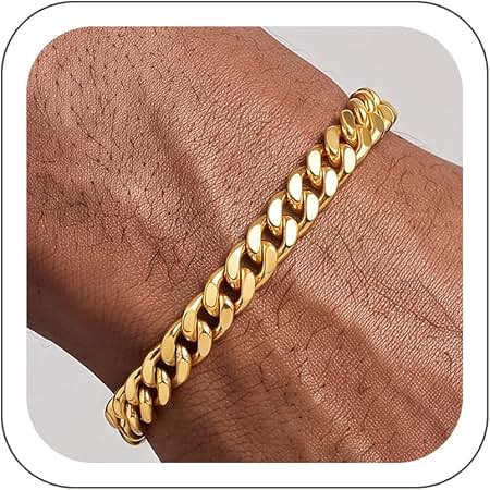 Classic Curb Link Bracelet – Gold & Silver
