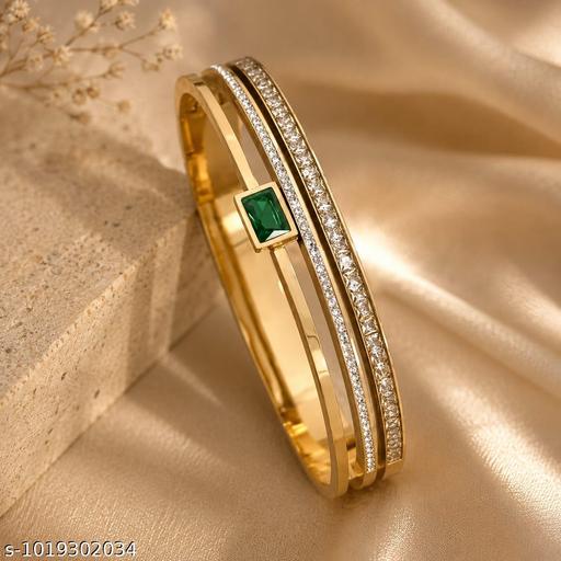 Emerald Luxe Diamond Bangles