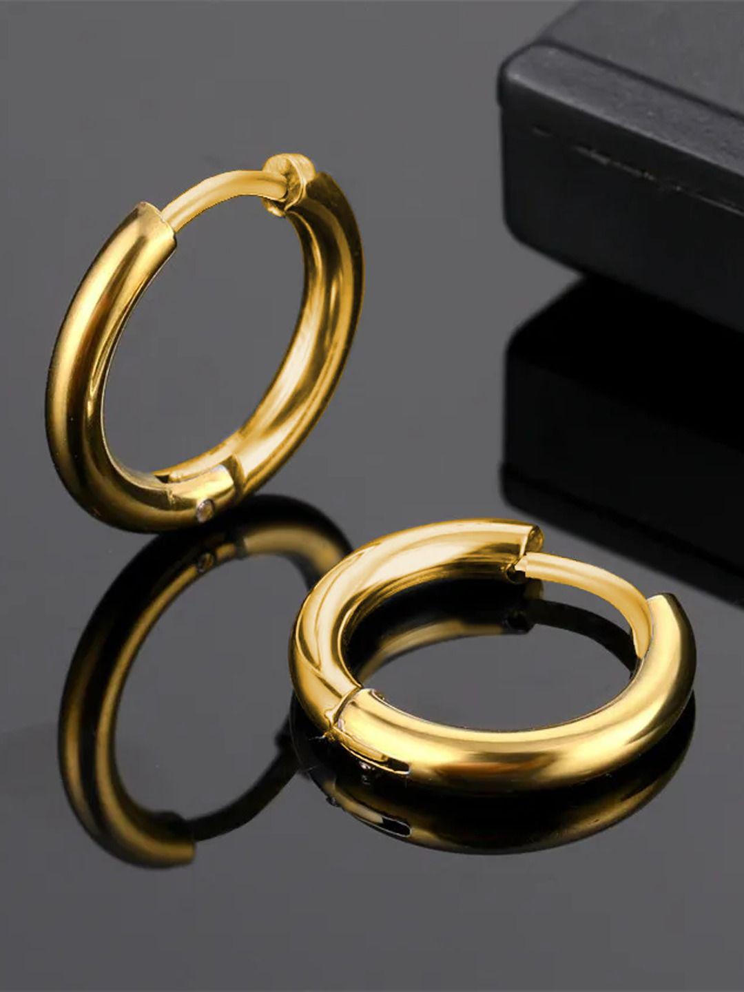 Classic Gold Mini Hoop Earrings - Zavyra Jewels
