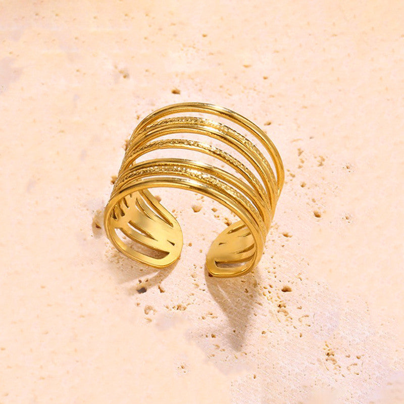 Multi-Layer Adjustable Ring - Zavyra Jewels