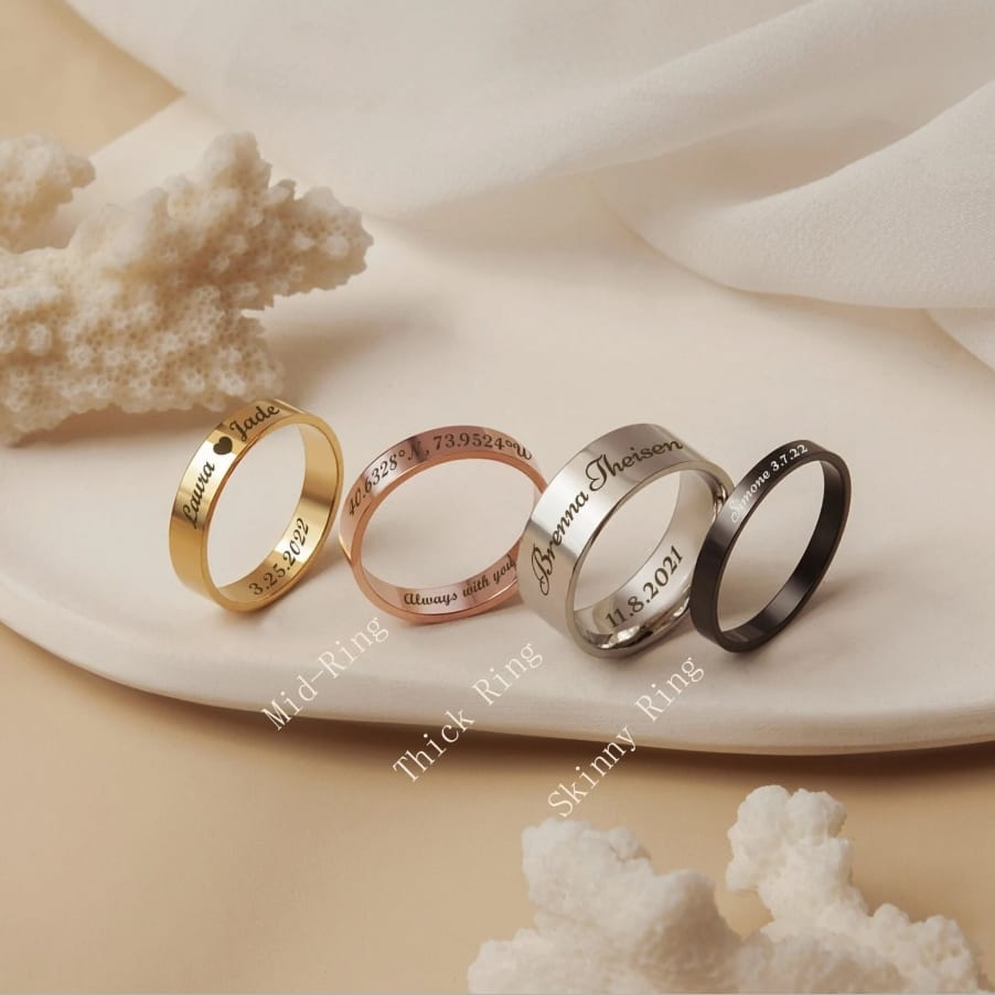 Personalized Engraved Bracelet - Zavyra Jewels
