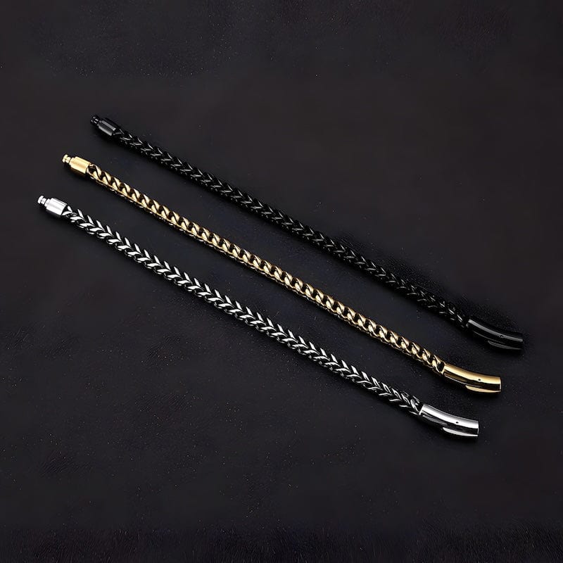 Vanguard Wheat-Link Bracelet
