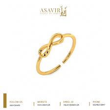Infinity Loop Ring - Zavyra Jewels