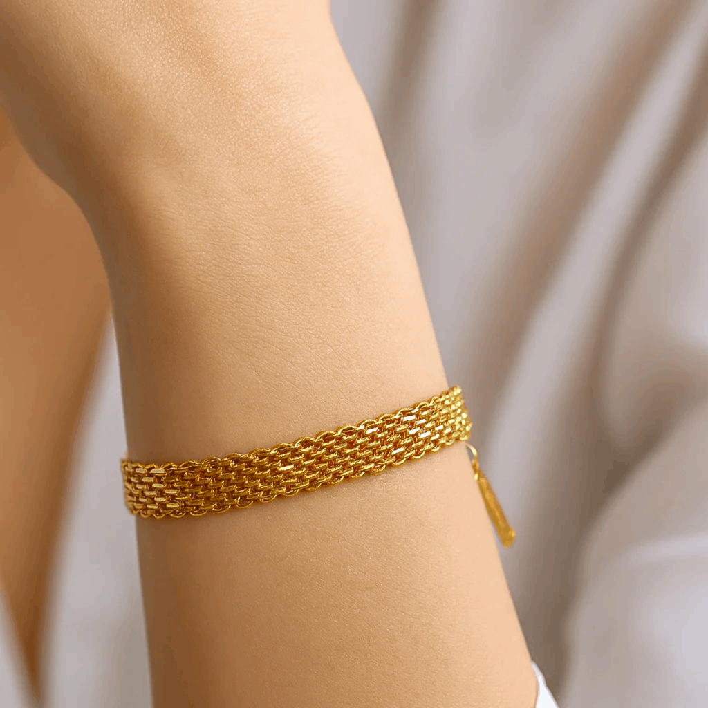 Mesh Bracelet - Zavyra Jewels