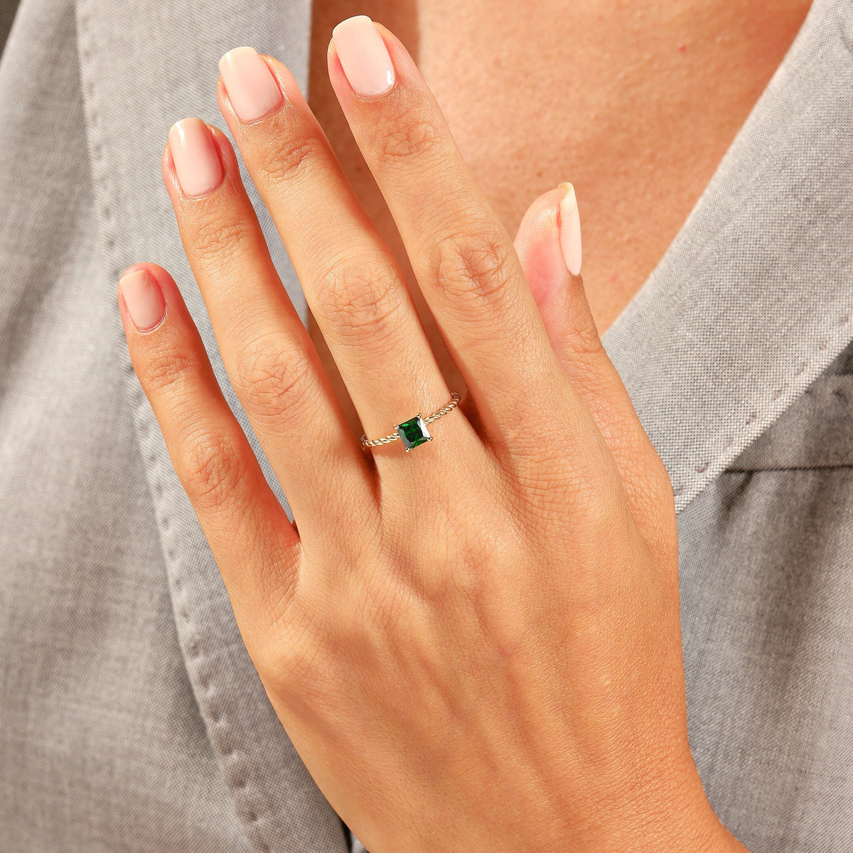 Premium Gemstone Ring - Zavyra Jewels