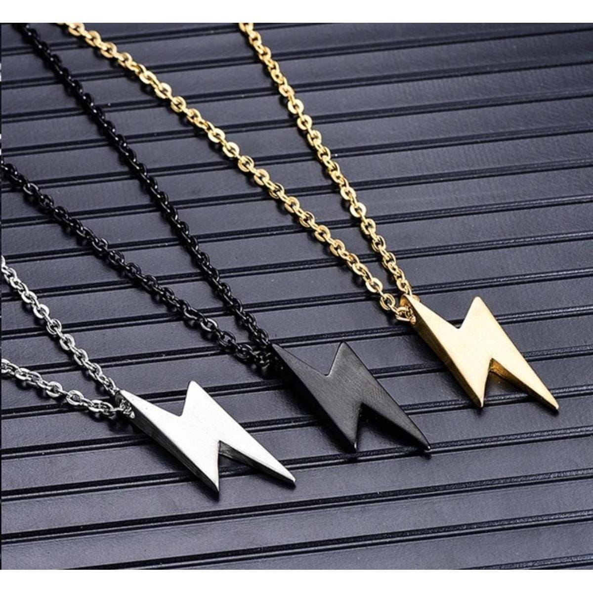 Lightning Necklace - Zavyra Jewels (6)