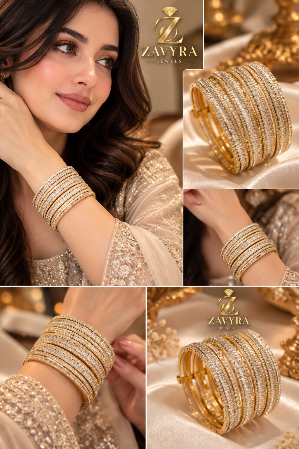 Royal Baguette Diamond Cuff