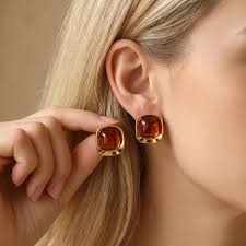 Amber Luxe Duo Earrings