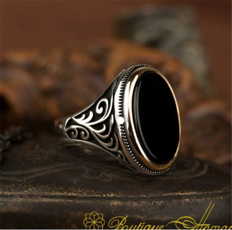 Classic Turkish 925 Silver Ring - Zavyra Jewels