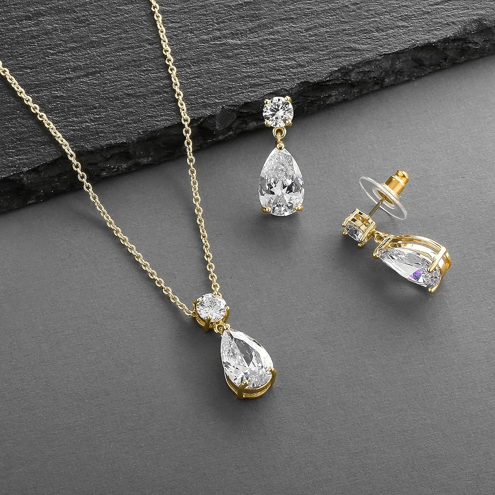 Teardrop Crystal Elegance Set