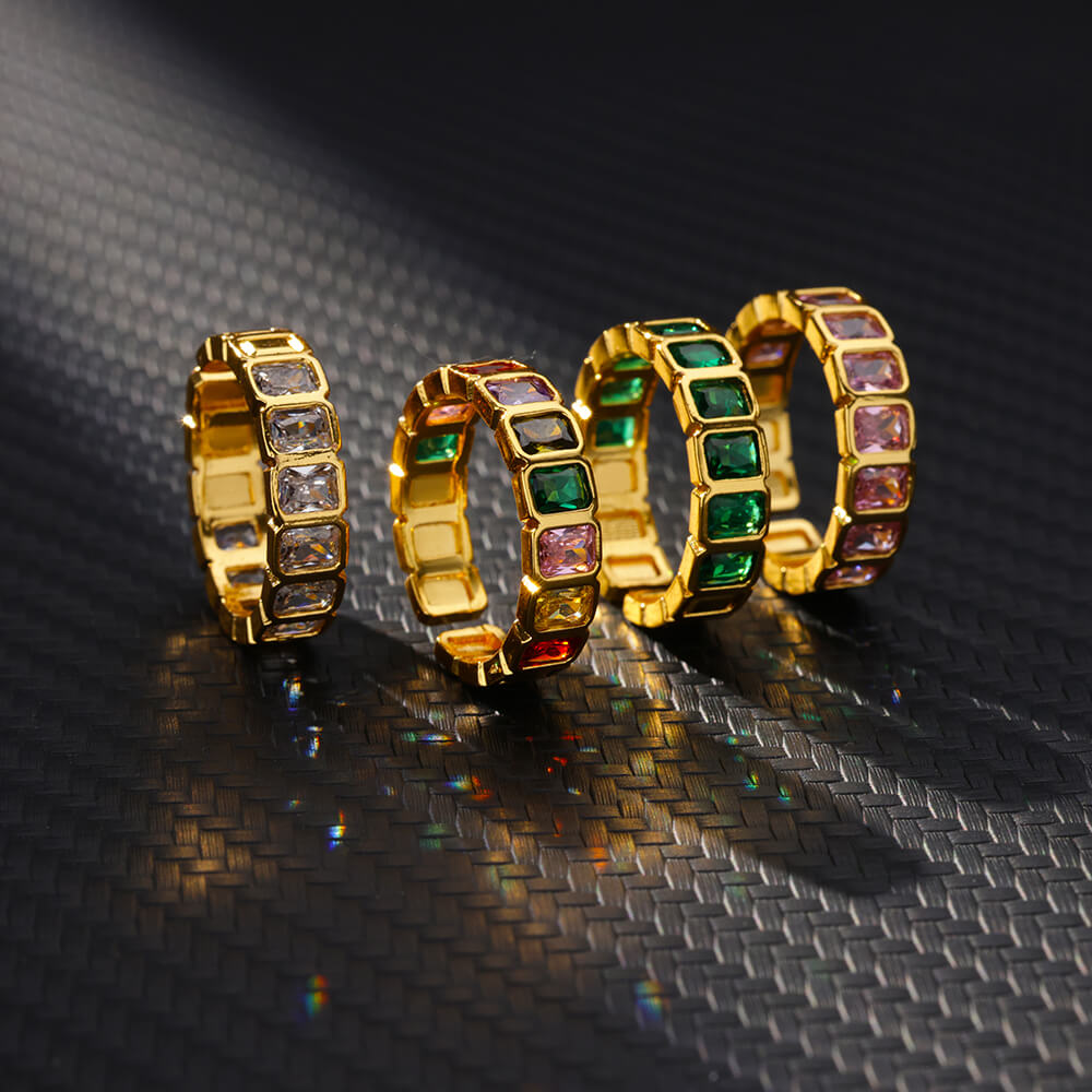 Rainbow Luxe Gemstone Ring