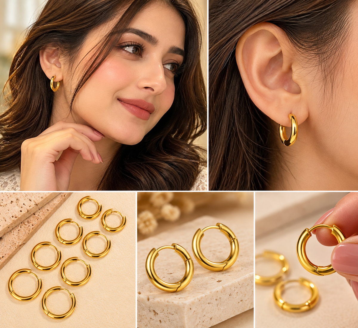 Classic Hoop Earrings