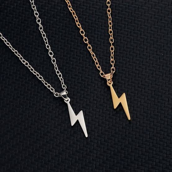 Lightning Necklace - Zavyra Jewels (8)