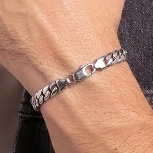Classic Curb Link Bracelet – Gold & Silver