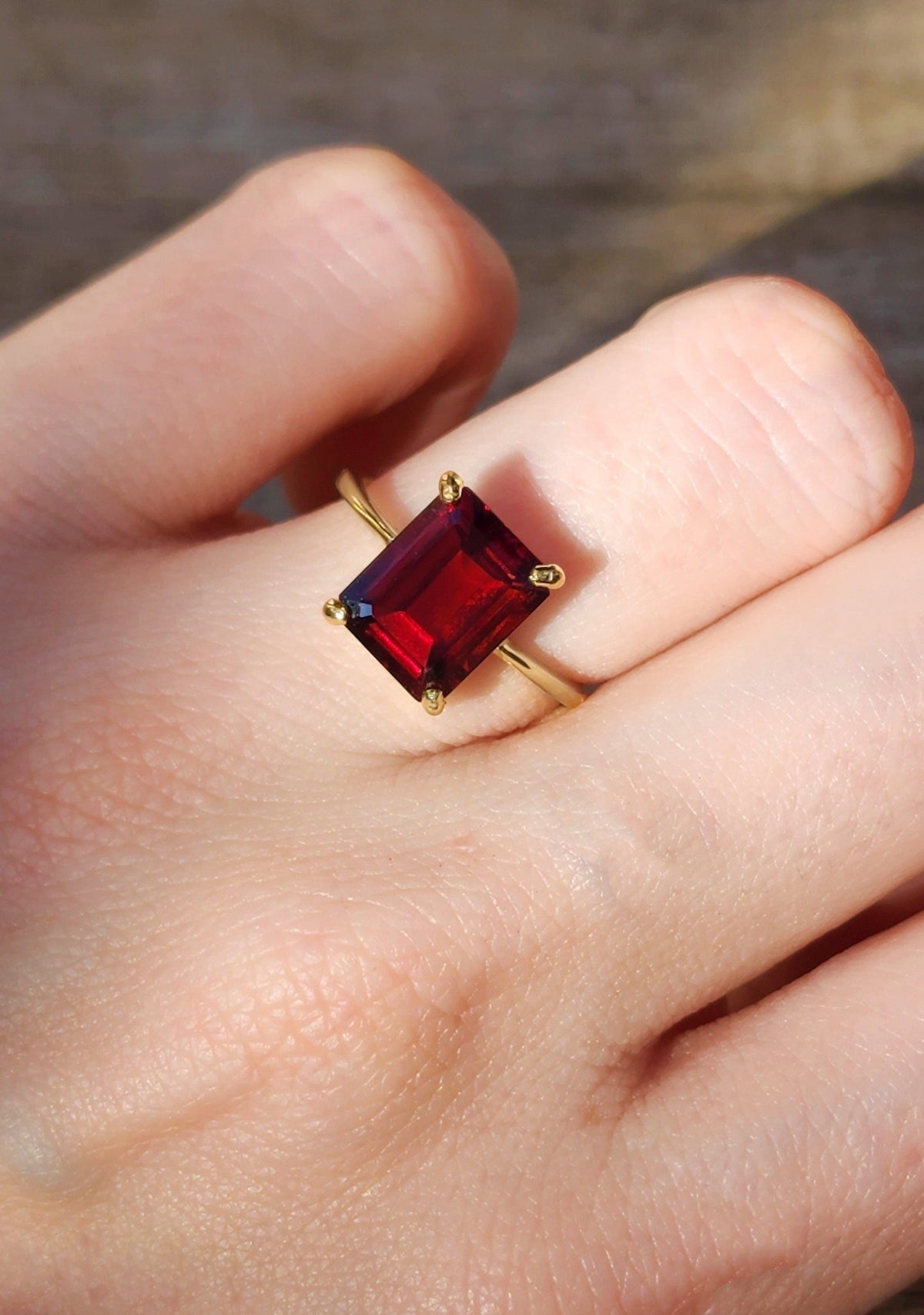 Premium Gemstone Ring - Zavyra Jewels