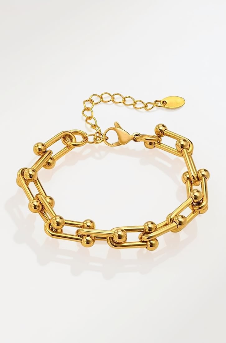Golden Luxe Link Bracelet