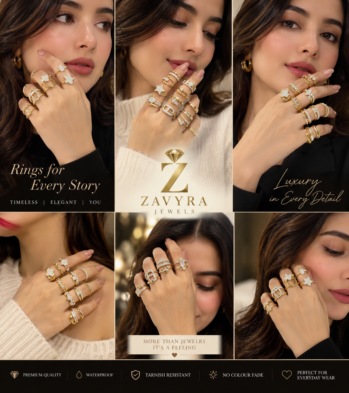 Zavyra Luxe Ring Collection