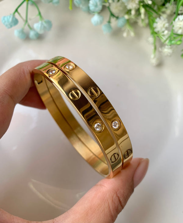 Cartier-Inspired Luxury Bracelet - Zavyra Jewels (3)