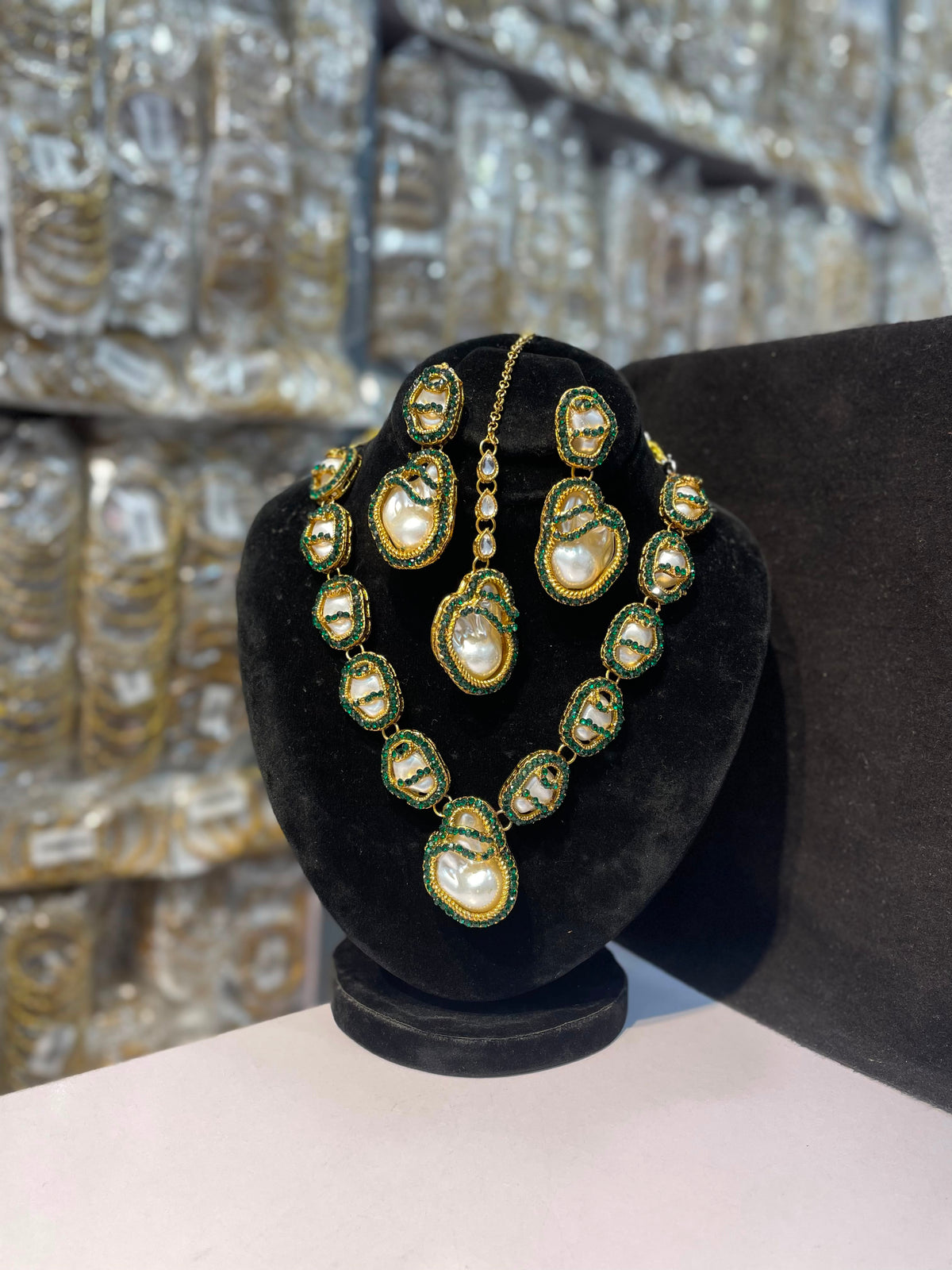 Turkish Pearl Jewelry Set - Zavyra Jewels