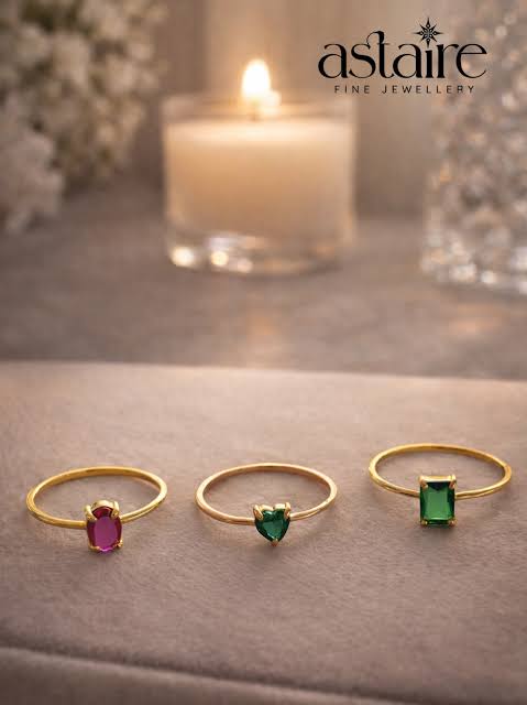Premium Gemstone Ring - Zavyra Jewels